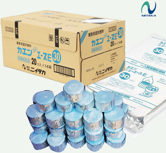 스몰파이어히트 고체연료 미니화로 카엔 고형 메탄올 15 20 25 30g 업소용 고체연료, 20g, 400개