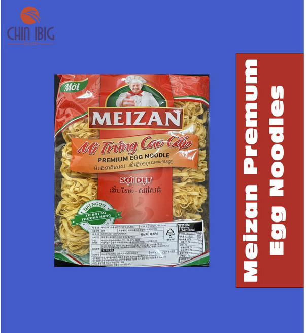 Meizan Premium Egg Noodle(메이잔 에그 누들), 1개, 500g