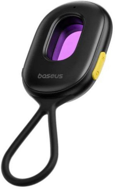 몰카 몰래 카메라 감지 탐지기 도청 장치 탐지기 CCTV 검사기 Baseus 지능형 숨겨진 신호 충전식 걸이식 경보 보호 신제품, 1) Black, 1개