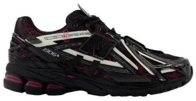 뉴발란스 1906 러닝 블랙시멘트캐슬락 런닝화 남여공용 스니커즈(증정품+신발끈 ), 240, U1906AD - 쿠팡