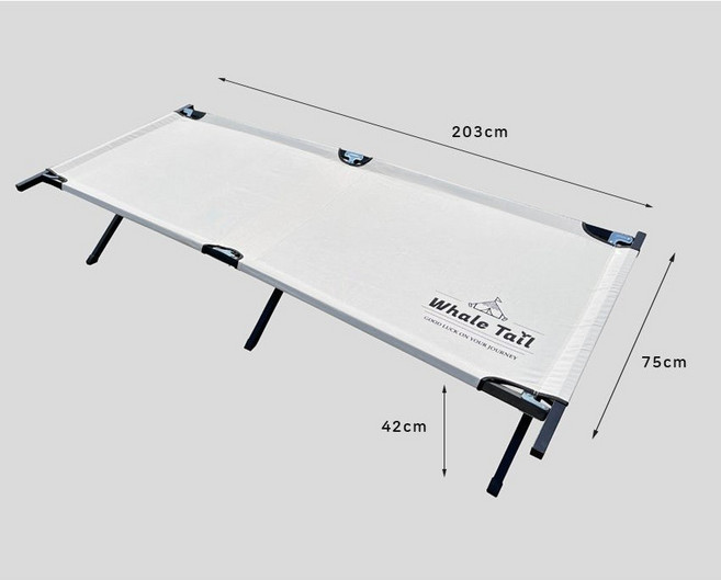 웨일테일 와이드 야전침대