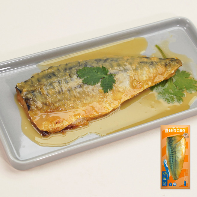 가시제거연구소 전자레인지 순살 고등어 양념 구이 미소된장맛, 3개, 100g