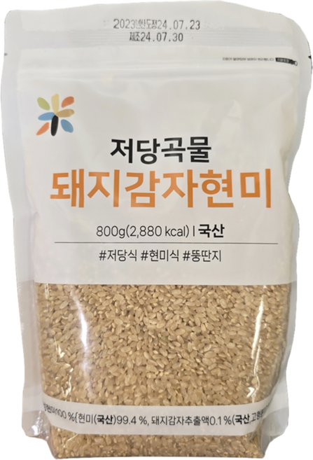 저당곡물 돼지감자 현미 800g 현미식 뚱딴지, 1개