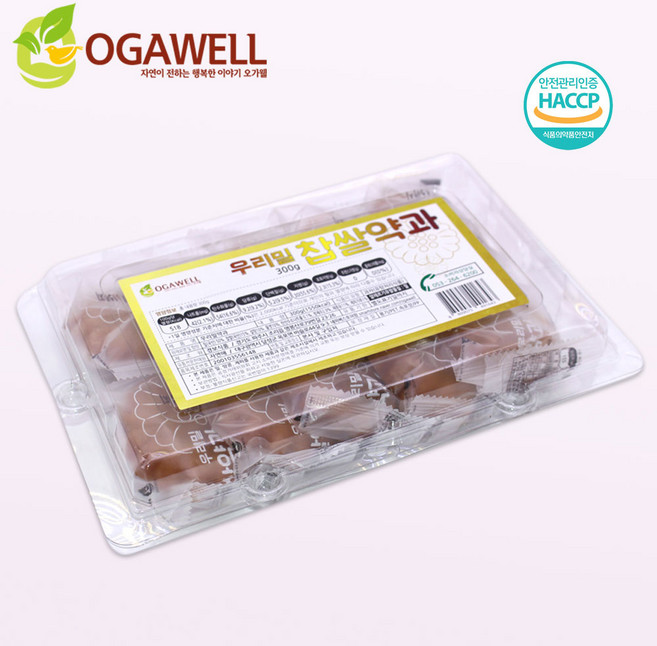 오가웰 우리밀찹쌀약과, 300g, 1개