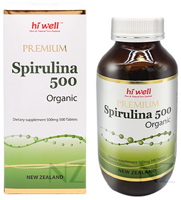 하이웰 프리미엄 스피루리나 500 500정, 1개