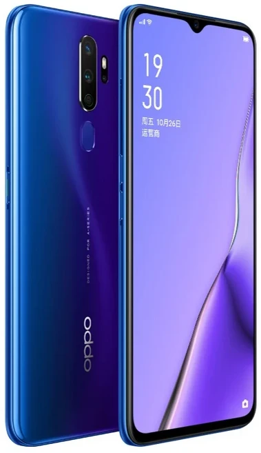 OPPO A9 2020 스마트폰 글로벌 펌웨어 48MP 쿼드 카메라 듀얼 SIM Snapdragon 665 5000mAh 중고 휴대폰, 03 6G 128G, 01 CHINA, 03 BLUE