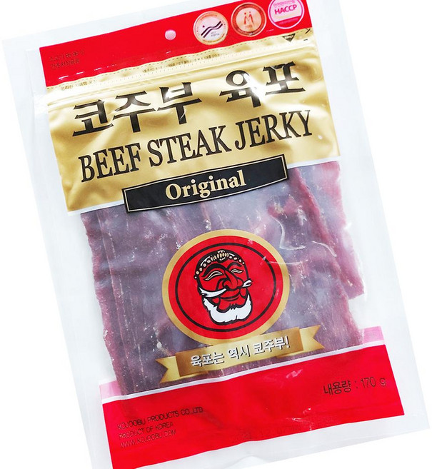 코주부 육포 오리지날, 170g, 1개