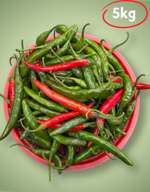 못난이 청양고추 홍고추 매운고추 땡초 혼합 1kg 5kg, 청양혼합 5kg, 1개