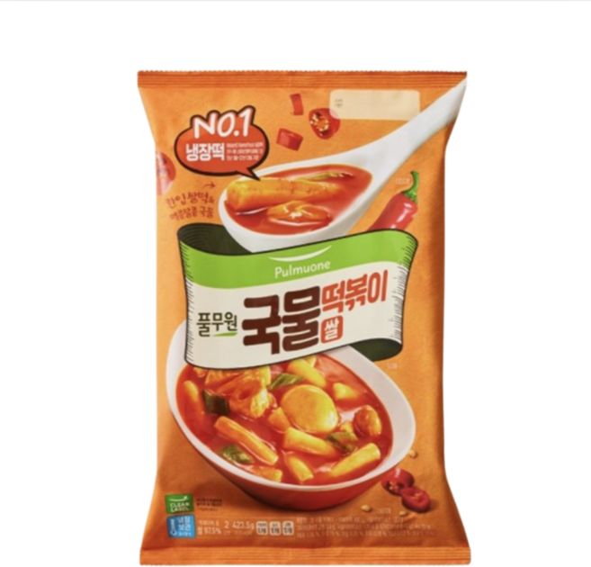 풀무원 쌀 국물떡볶이 2인분, 423.5g, 5개