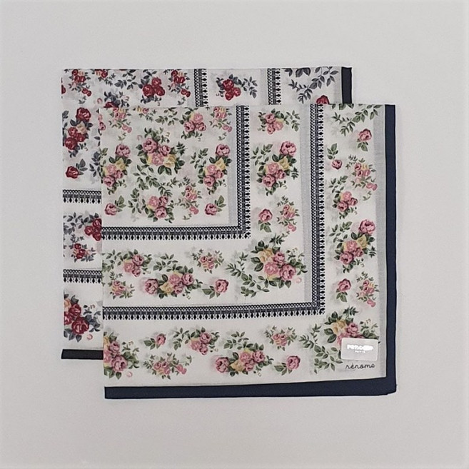 국내백화점 레노마 양산 여성 나염 손수건 RFD9202 WPC 초경량 (BK파우치증정)