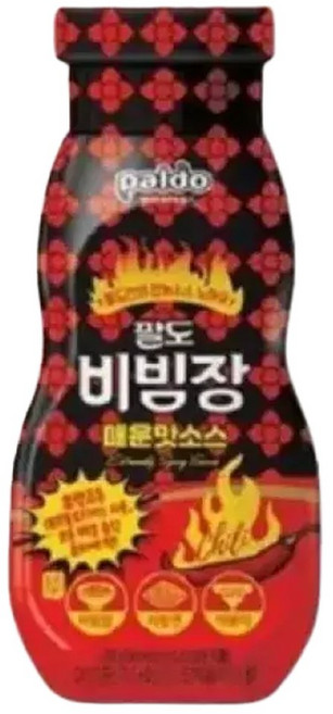 팔도 비빔 국수 양념장 매운맛 골뱅이무침 냉면 비빔장 쫄면 양념장 200g 2개