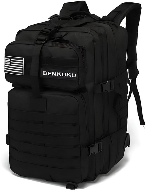 벤쿠쿠 남자 백팩 대용량 헬스 운동 스포츠 밀리터리 가방 45L