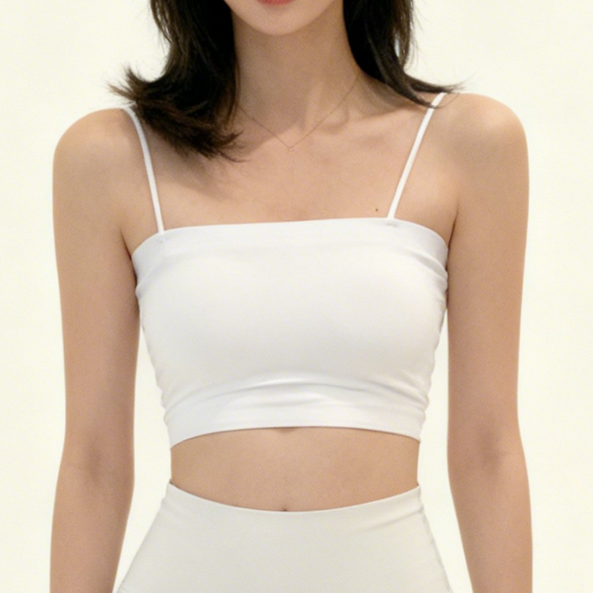 윈디무브 심리스 노와이어 밴드형 스포츠 브라탑 성인용