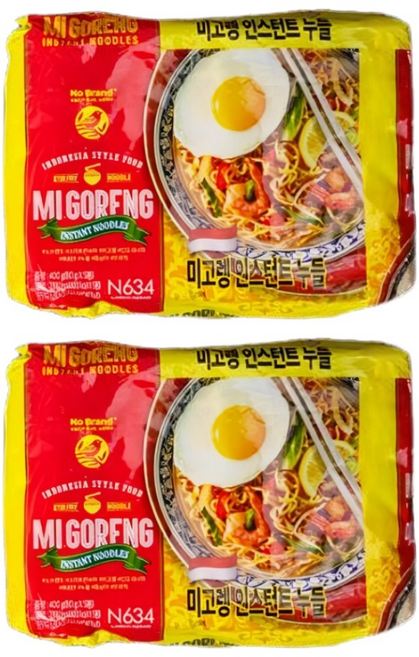 노브랜드 미고렝인스턴트누들 80g, 10개