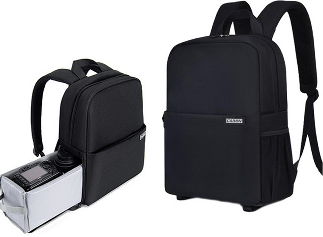 카메라 가방 DSLR 미러리스 필름 캐논 소니 니콘 후지 백팩 파우치, 1개