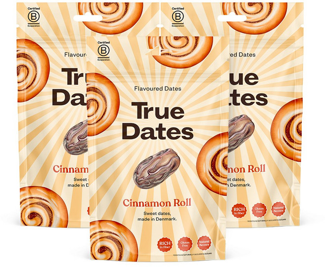 트루데이츠 대추야자 시나몬롤, 3개, 100g