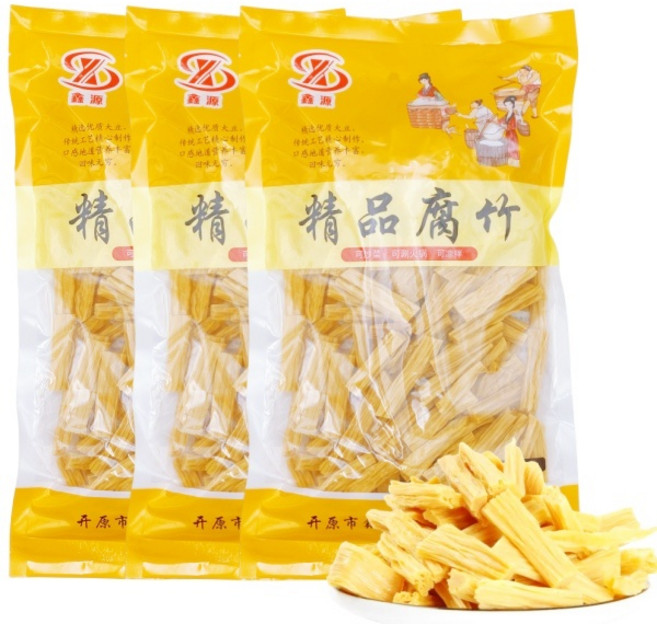 <중화국제>중국식품 중국 신원 자른 푸주 건푸주 절단푸주 정품푸주 유바, 1kg, 3개