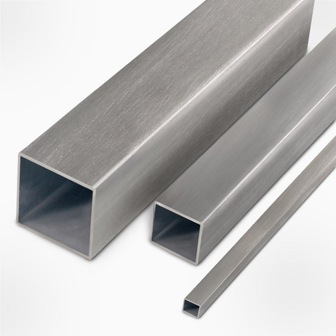 스텐 사각파이프 STS201 헤어라인(무광) 1.1T / 100mm, 1개