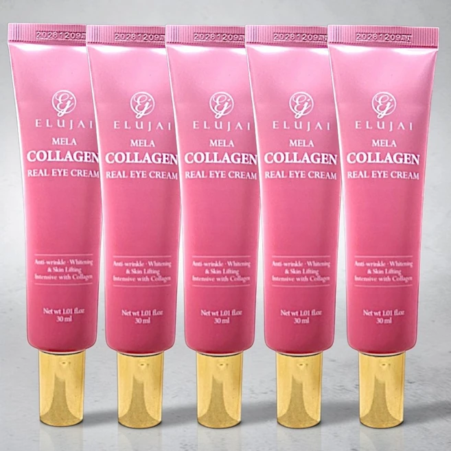 엘루자이 멜라 콜라겐 리얼 아이크림, 5개, 30ml - 쿠팡