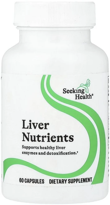 시킹 헬스 리버 뉴트리언츠 (간 영양소) Seeking Health Liver Nutrients 60정, 1개 - 쿠팡