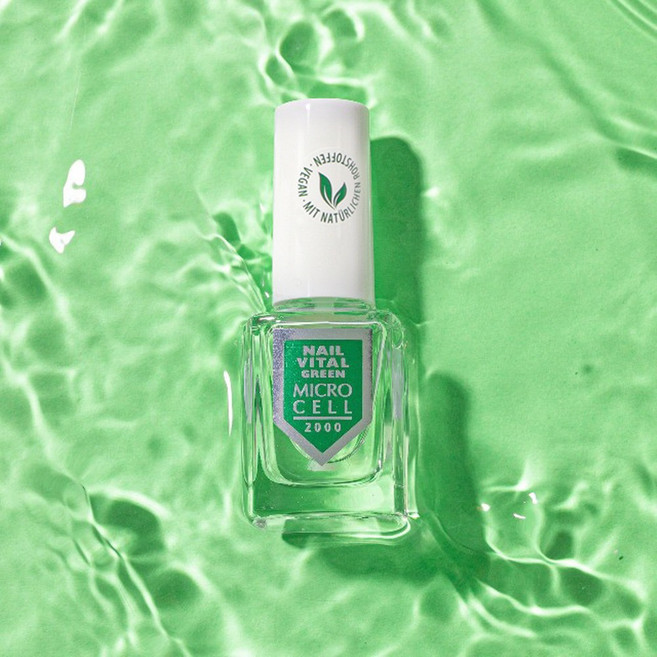 독일 마이크로셀 네일 바이탈 그린 비건 손톱강화제 손톱영양제, 1개, 12ml