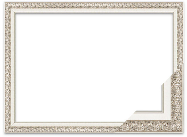 보석십자수 패브릭형 액자 30x40 고급형 매트실버 (아크릴 보호필름-스티커판 포함), 1개