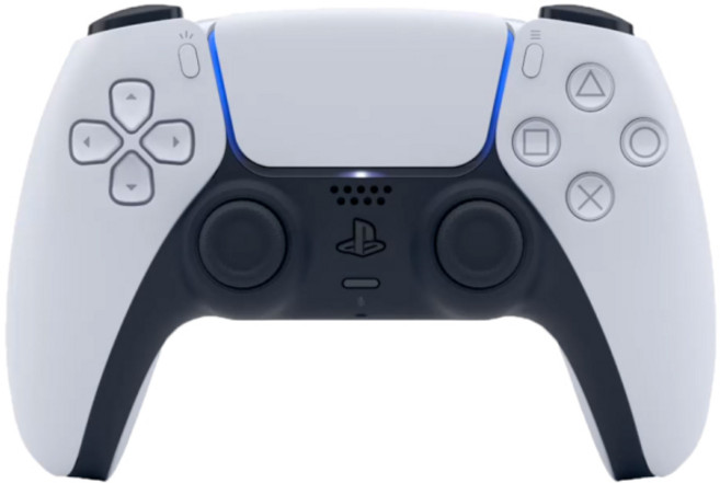 듀얼 센스 티엠 무선 컨트롤러, CFI-ZCT1G(화이트), 1개