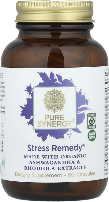 몸관리하세요 겨울입니다 Pure Synergy Stress Remedy 캡슐 60정 특별관리진행, PureSynergyStressRemedy캡슐60정, 1개 - 쿠팡