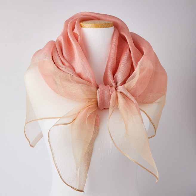 아우름 실크 샤이닝골드 스카프