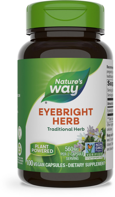 Nature's Way 然萃維 小米草560mg素食膠囊, 100顆, 1罐