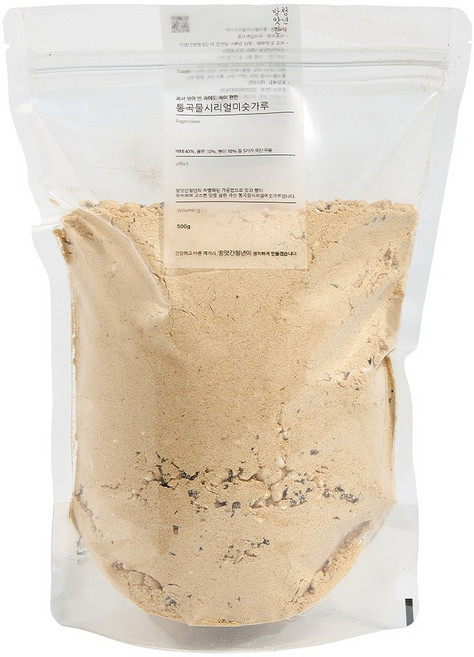 방앗간청년 쪄서 볶아 통곡물 미숫가루 선식, 1개, 500g