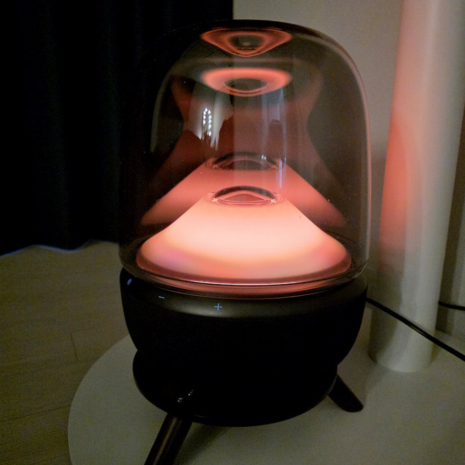 릴스베이 하만카돈 오라 스튜디오 4 5 전용 우드 스피커 거치대 선반, 1개, 월넛