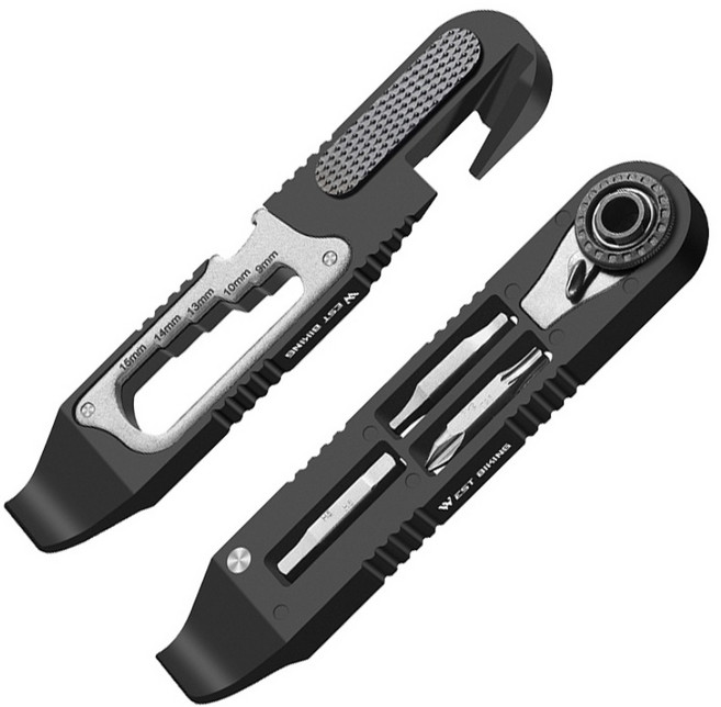 시그니처베이지 자전거 공구 멀티툴 타이어 바퀴 튜브 레버 주걱 YPZ393, 1개