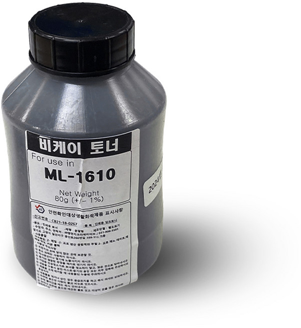 삼성 흑백레이저 프린터복합기용 충전토너 리필파우더/검정, 1개