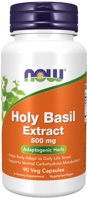 NOW Foods 聖羅勒500mg素食膠囊, 90顆, 1罐