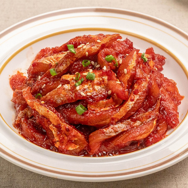 입맛 살리는 밥도둑 속초식 명태회무침 400g 1kg 강원도 젓갈 고명 별미반찬 밥도둑, 1개
