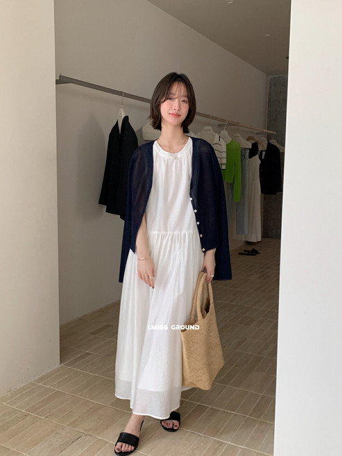 2025년 여름 얇은 긴팔 상의 라이오셀 린넨 V넥 자외선 차단 니트 가디건