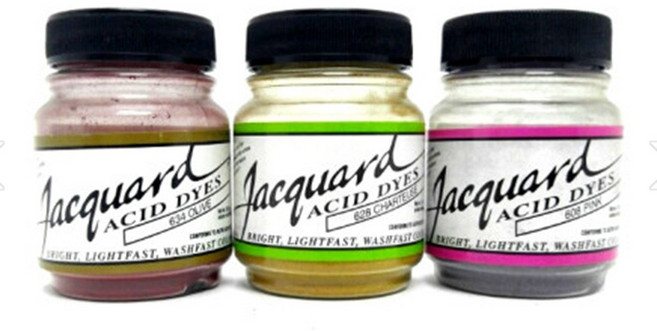 자카드 산성염료 패브릭 섬유 실 멀티 염색제 0.5OZ 48색상, 601 Sun Yellow