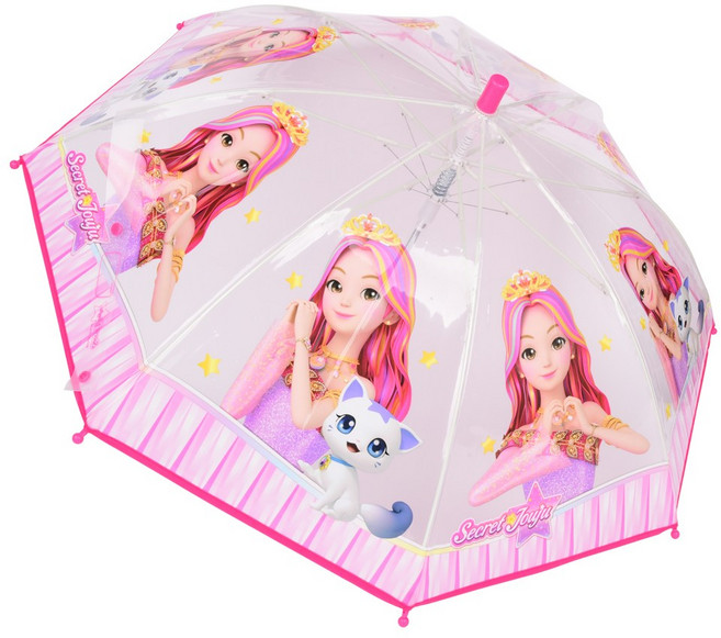 쥬쥬 하트 50 투명 우산