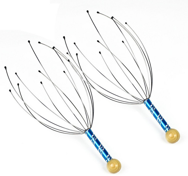 스포홀릭 핸디 두피 마사지기, 2개