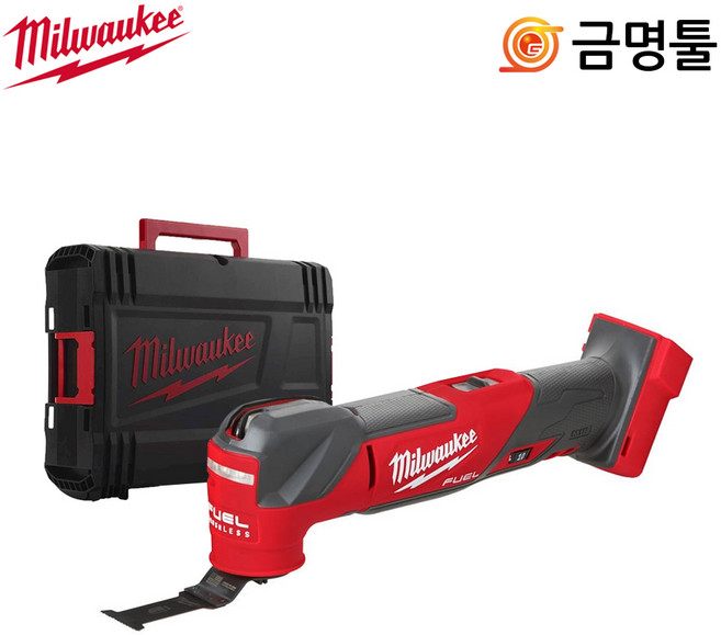 밀워키 M18 FMT-0X 충전만능컷터 18V 본체 BL모터 10단계+A속도조절 충전멀티컷터, 1개
