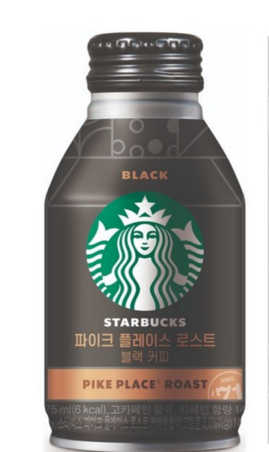 스타벅스 파이크 플레이스 로스트 블랙커피 (275ml ), 275ml, 12개