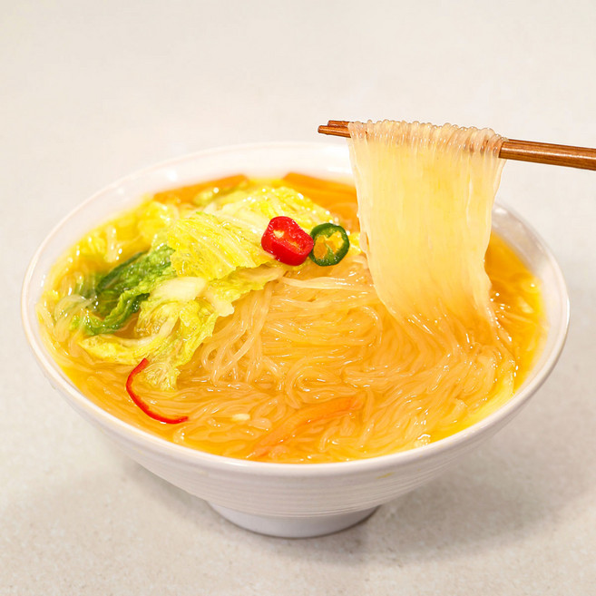 셰프애찬 79칼로리 저칼로리 글루텐프리 다이어트 국수 바로먹는 시원한 호박국수김치말이, 1개, 500g