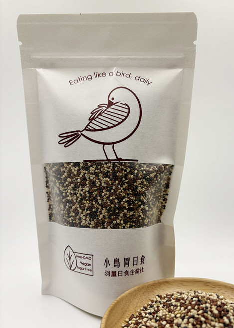 羽量日食企業社 三色藜麥 250g 新鮮小包裝 Non-GMO Vegan sugar free, 1個