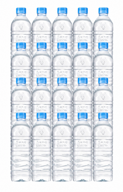 아이시스 초경량 무라벨, 500ml, 20개
