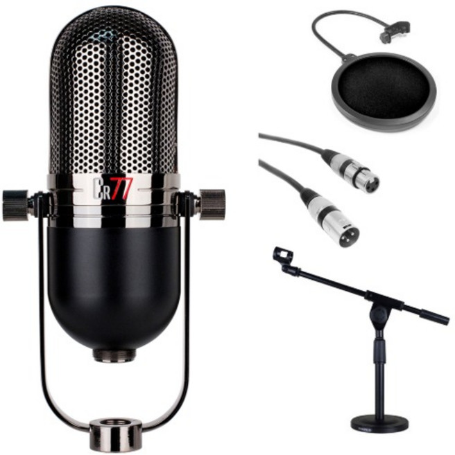 MXL CR77 다이나믹 레코딩 마이크 패키지 FCS4, 본품