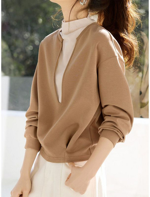 에꼴드파리 누보 라인 레이어드 맨투맨 F59WTB009Z