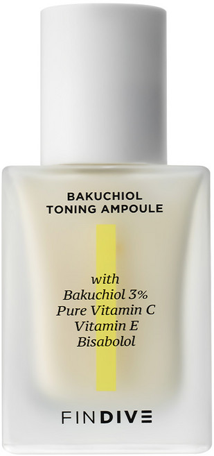 파인다이브 바쿠치올 토닝 앰플 30ml, 1개