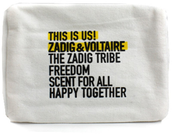 쟈딕 앤 볼테르 화이트 파우치 ZADIG VOLTAIRE