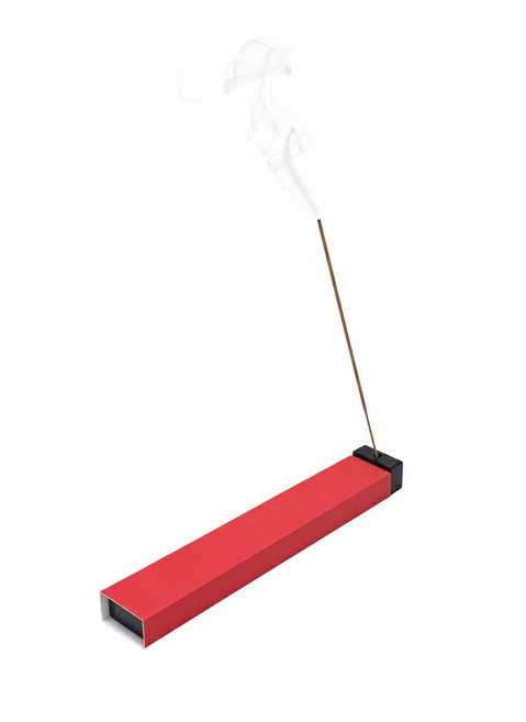 簡約方形香座 適用於線香, 烏木沈香